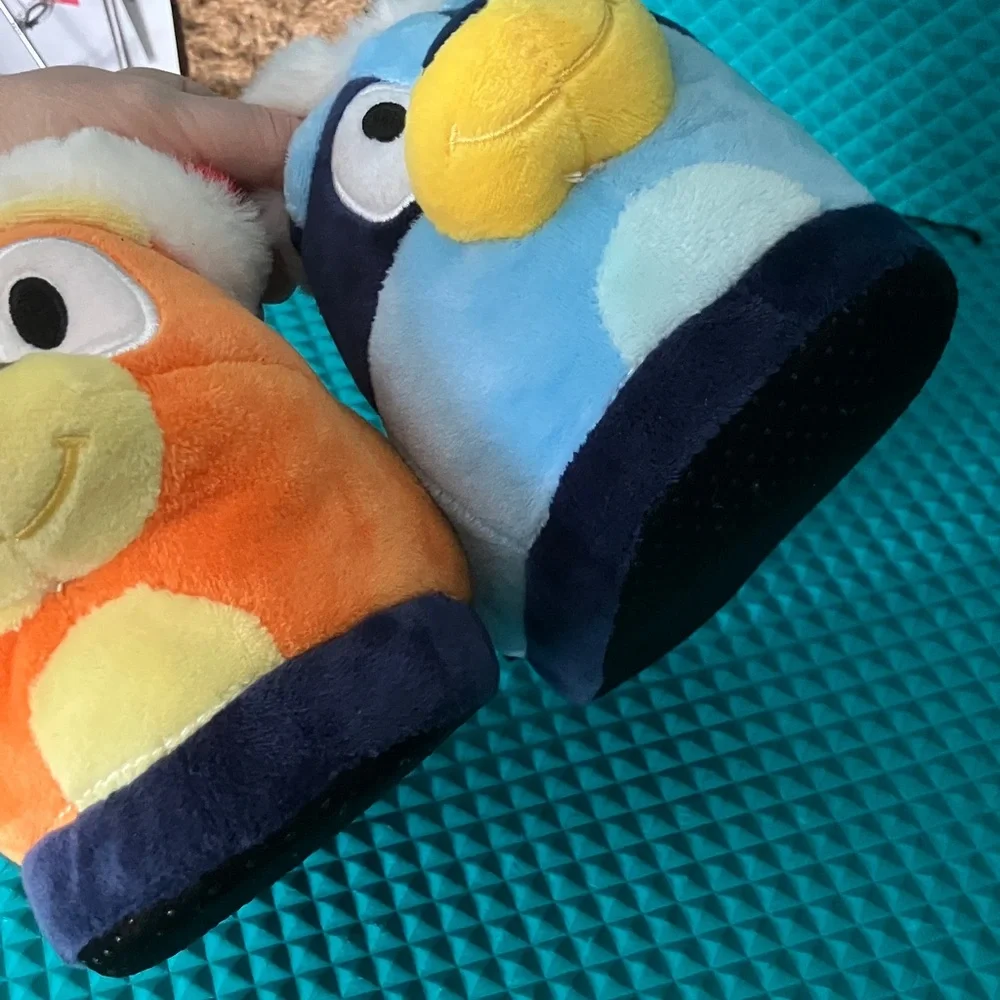 BLUEY Bluey and Bingo 3D Holiday Plush Slipper / Little Kid | 13 - 1